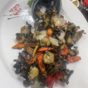 Sauteed Paua Slices 酱爆黑金鲍鱼片